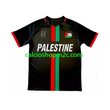 Club Deportivo Palestino Center Stripre Maglia Prima 2024/2025 Manica Corta